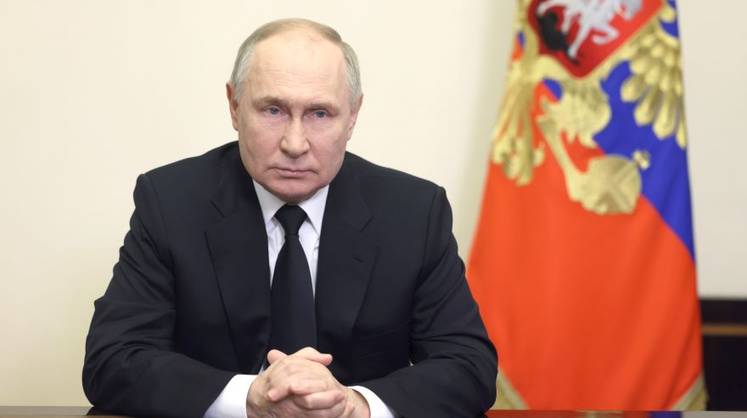 Путин пообещал, что Россия доберётся до заказчиков теракта в Крокусе»