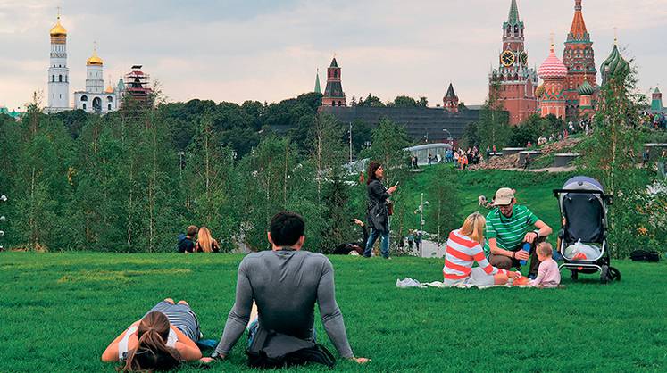 Природный урбанизм у стен Кремля