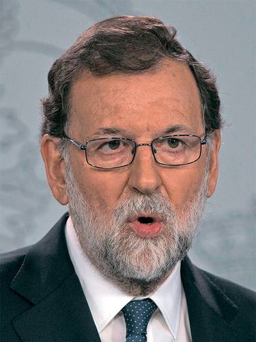 Премьер-министр Испании Мариано Рахой задействовал 155-ю статью Конситуции королевства, чтобы сменить власть в Каталонии 15-03.jpg ТАСС