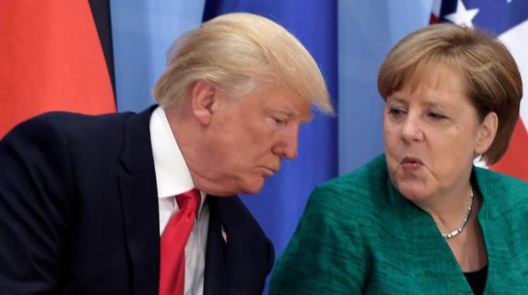 Меркель приняла решение по «Северному потоку-2» перед встречей с Трампом