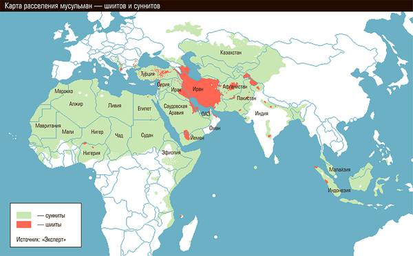 Карта расселения мусульман — шиитов и суннитов 44-03.jpg 