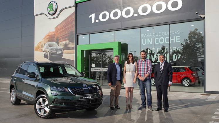 ŠKODA AUTO выпустила миллионный SUV