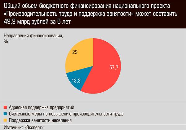 Общий объем бюджетного финансирования  национального проекта "Производительность труда и поддержка занятости" может составить 49,9 млрд рублей за 6 лет  31-02.jpg 