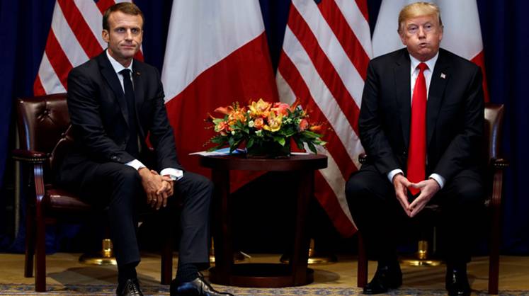 Макрон обвинил Трампа в отсутствии логики