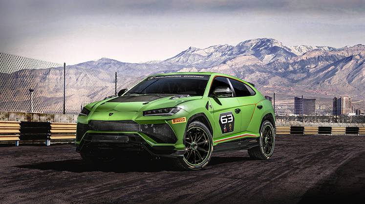 Концепт Lamborghini Urus ST-X — первый спортивный кроссовер, созданный специально для гоночных серий