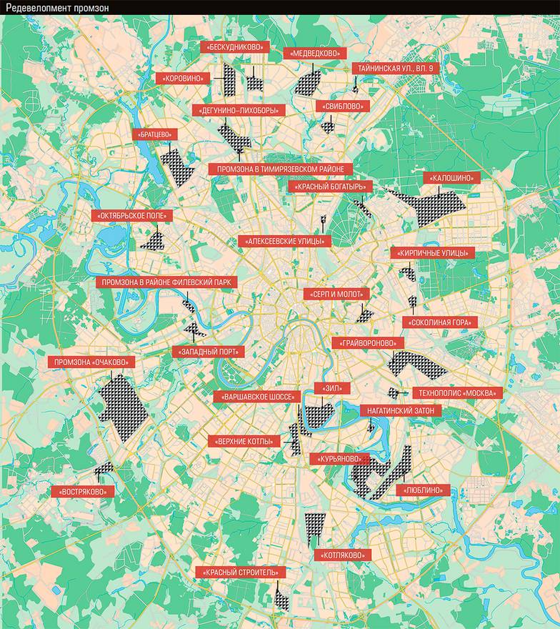  Редевелопмент промзон