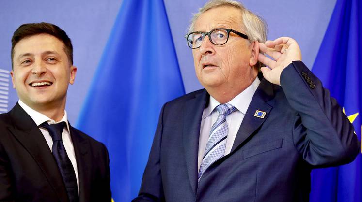 Зеленский прилетел в Брюссель «давить на Россию»