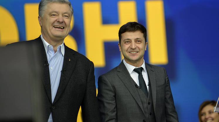 «Они похожи»: в Кремле сравнили Порошенко и Зеленского