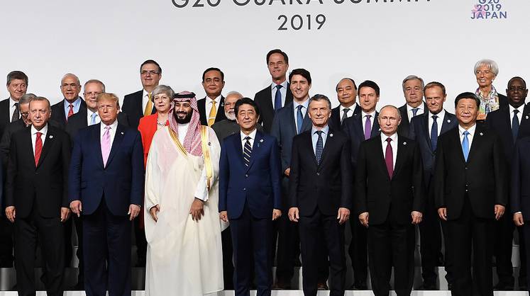Лидеры G20 приняли декларацию по итогам саммита в Японии