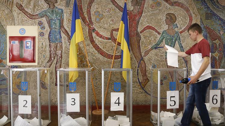 Выборы на Украине: появились первые данные exit poll на выборах в Раду 