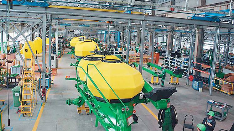 Российское производство John Deere концентрируется в Оренбурге 