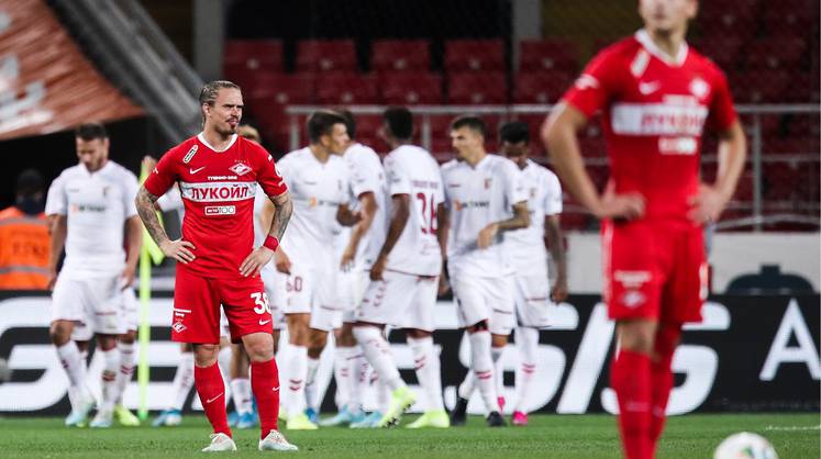 «Спартак» вновь проиграл «Браге», бесславно завершив своё выступление в ЛЕ