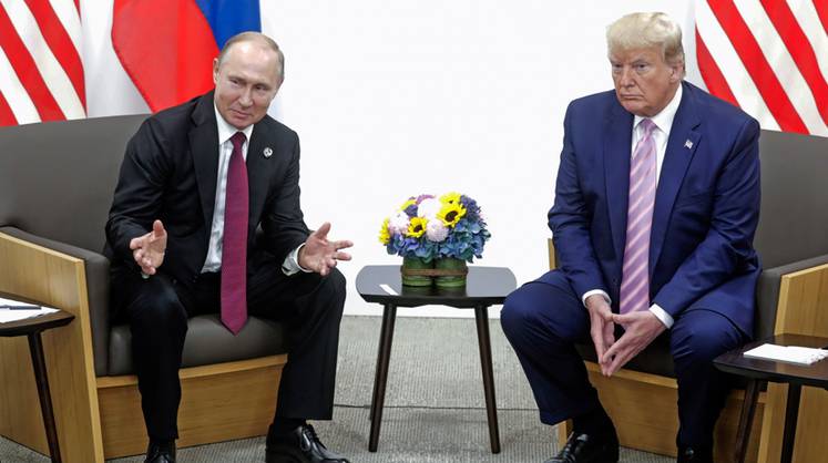 В Кремле прокомментировали возможность встречи Путина и Трампа