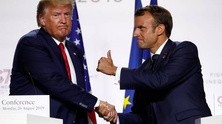 Трамп и Макрон признали необходимость диалога с Россией