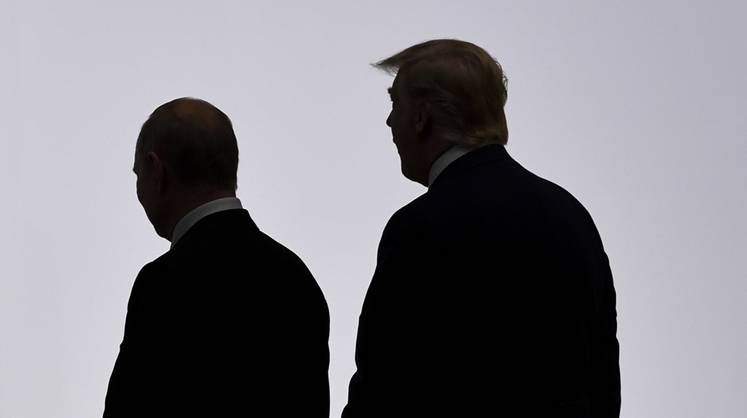 Президенты Путин и Трамп пообщались по телефону