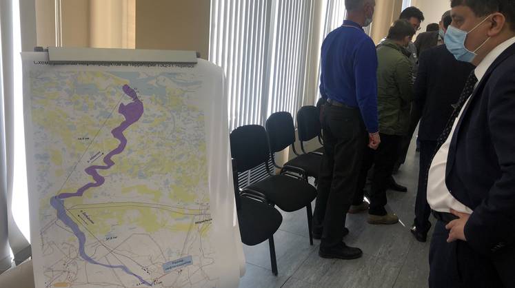 Стала известна площадь загрязнения от разлива нефтепродуктов в Норильске