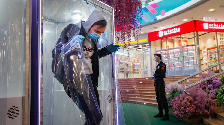 В России за сутки 6635 новых заболевших коронавирусом