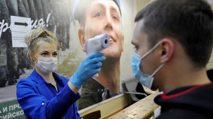 В России за сутки выявили еще 5482 инфицированных коронавирусом