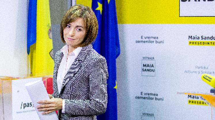 Санду побеждает на президентских выборах в Молдавии