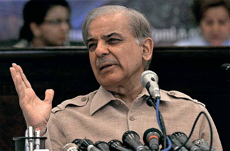 EPA/RAHAT DAR Избранный премьер-министр Пакистана Шахбаз Шариф