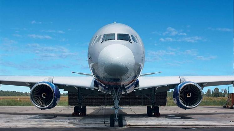 Ту-214 выполнил первый рейс в рамках возобновления регулярных полетов