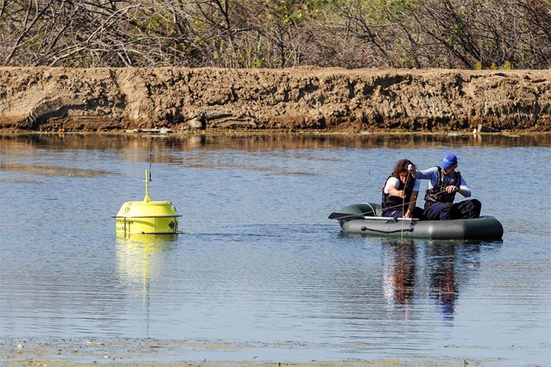 предоставлено компанией "Брусника" Анализ среды с помощью буя «Буян»