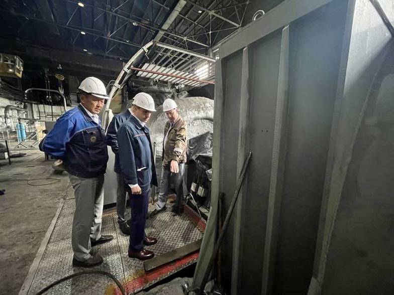  Председатель Совета директоров ТГК-14 Константин Люльчев на Улан-Удэнской ТЭЦ-1