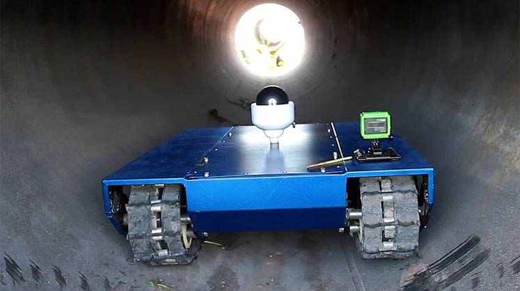 Робототехника: робот-сантехник отремонтирует трубы