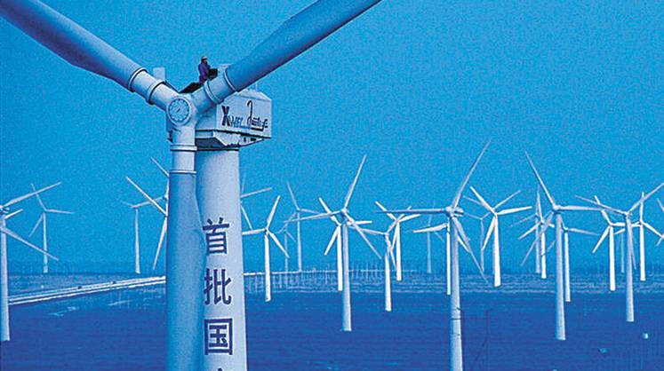 Китай: гигантская морская ветряная электростанция снизит цену на электроэнергию