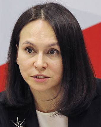  министр  инвестиций и развития Свердловской  области Виктория Казакова