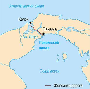  Панамский канал — основная транспортная артерия Западного полушария