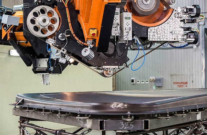 «РОСТЕХ» Робот — укладчик углеродного волокна