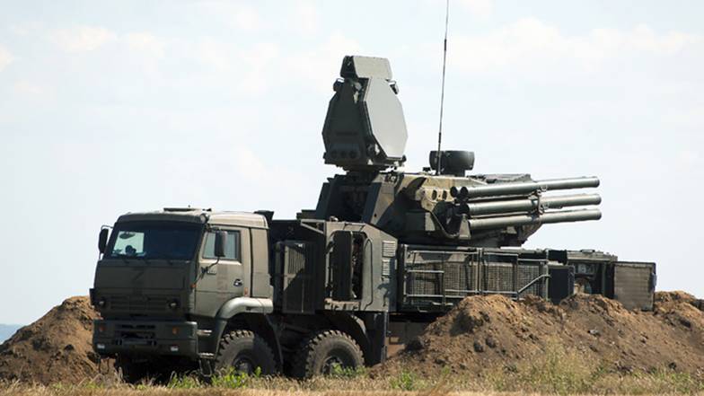 НИКОЛАЙ ГЫНГАЗОВ/ТАСС Зенитный ракетно-пушечный комплекс «Панцирь-С1»