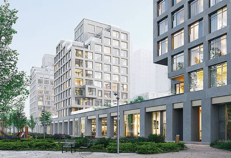 представлено Москомархитектурой Проект лучшего многоквартирного дома (бюро WALL)