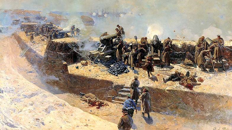  ФРАГМЕНТЫ ИСТОРИЧЕСКОГО ПОЛОТНА ФРАНЦА РУБО