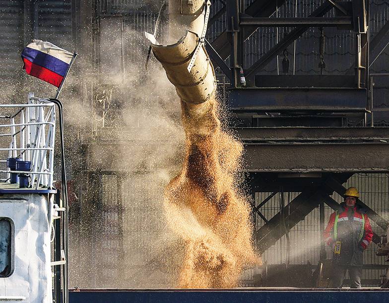 ЭРИК РОМАНЕНКО/ТАСС С 2016 года Россия стала ведущим экспортером  пшеницы и начала влиять на мировые цены