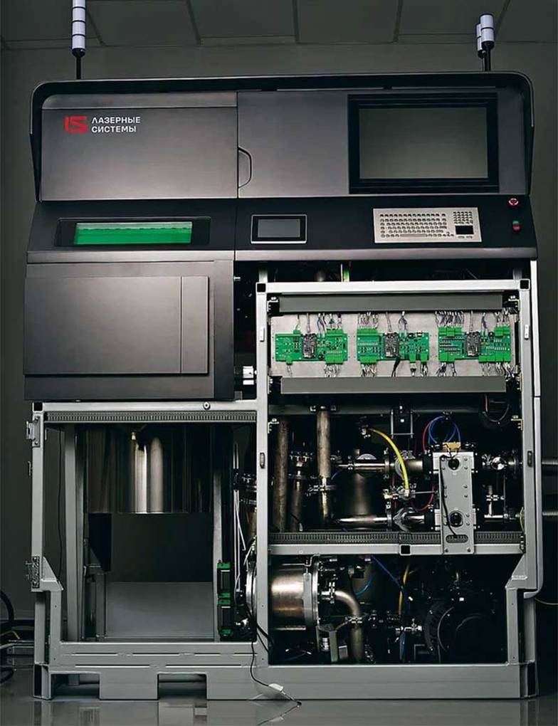 предоставлено компанией «Лазерные системы» В принтерах промышленного уровня, как и во всех серийных принтерах «Лазерных  систем», все решения в области ПО и технического воплощения принадлежат  самой компании