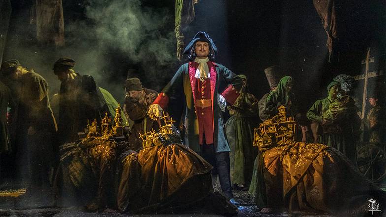 Яна Булаш Спектакль Петр I