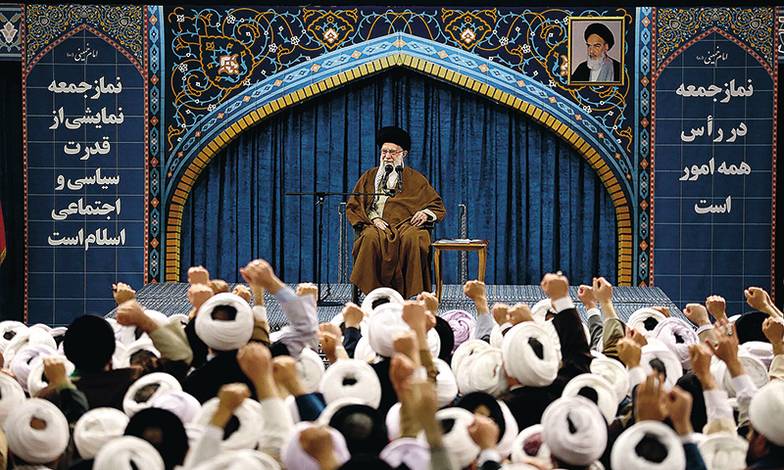 SALAMPIX/ABACAPRESS.COM Верховный лидер Ирана Али Хаменеи похвалил хуситов за «стойкость» и заявил, что нападения хуситов в Красном море заслуживают восхищения и признательности, так как  происходят в интересах палестинского народа