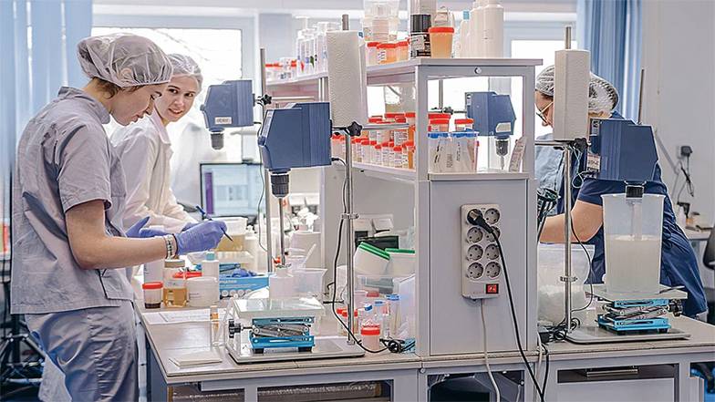 предоставлено компанией «Гельтек» Лаборатория «Гельтек» — главное место, где создаются и тестируются новые продукты