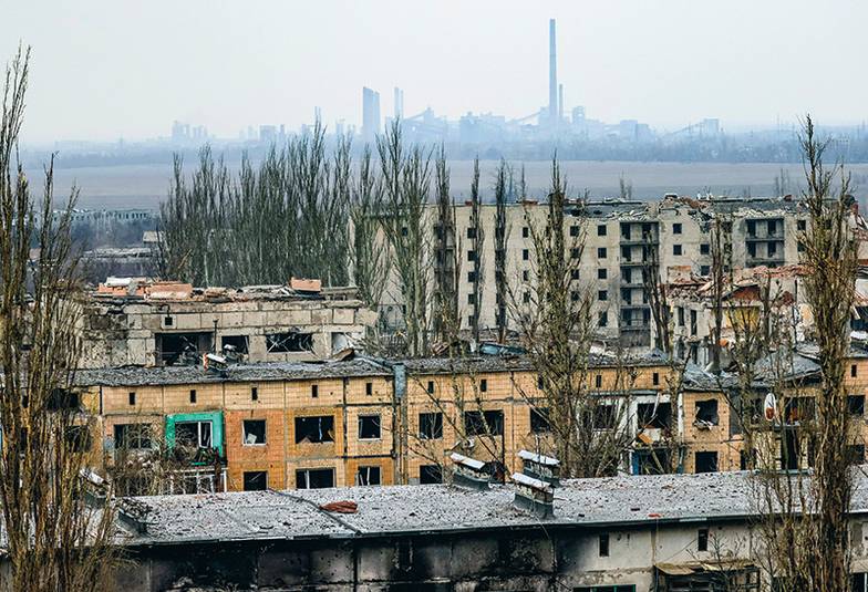 АЛЕКСАНДР РЕКА/ТАСС Авдеевка. Февраль 2024 г.