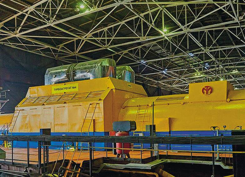  Модернизированная Уральским турбинным заводом турбина Т-123 на улан-баторской ТЭЦ-4