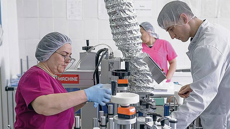 предоставлено компанией «Гельтек» GMP-производство «Гельтек» включает в себя строгую систему качества и менеджмента производства