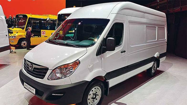 АЛЕКСЕЙ ГРАММАТЧИКОВ Легкий коммерческий автомобиль Sollers Atlant, который пришел на смену Ford Transit, уже локализован на 75%