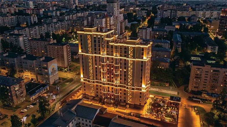 предоставлено компанией  «Железно» Жилой комплекс «Булычев» был признан «Лучшим проектом премиум-класса 2023 года России» по версии Urban Awards 2023 года. Его стоимость ниже, чем у самой дешевой новостройки в Москве. Столичная «элитка» дороже «Булычева» в 10 раз