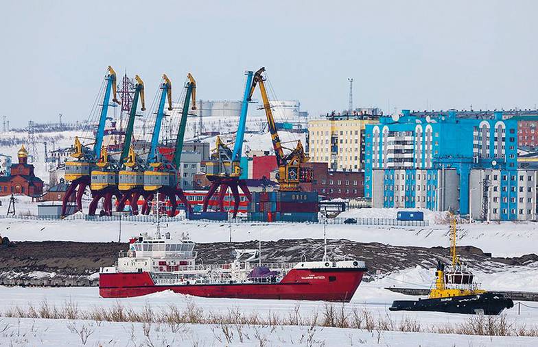  Порт Дудинка — важный логистический хаб Севморпути