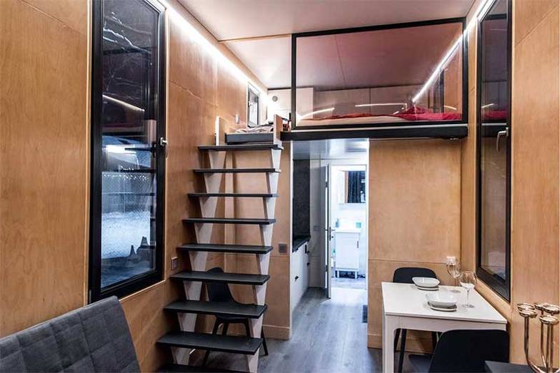 предоставлено компанией «СкороДа» Интерьер модульного дома «СкороДа»