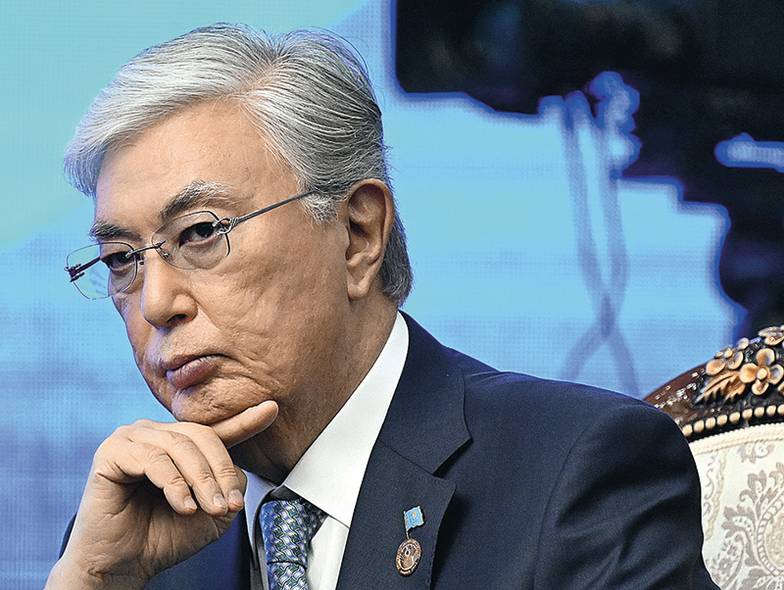 ПАВЕЛ БЕДНЯКОВ/POOL/ТАСС Действующий президент Республики Казахстан Касым-Жомарт Токаев