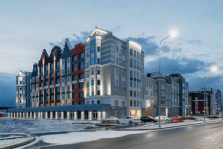 предоставлено компанией  «Железно» В фасадах «Железно» не боится использовать элементы исторической архитектуры