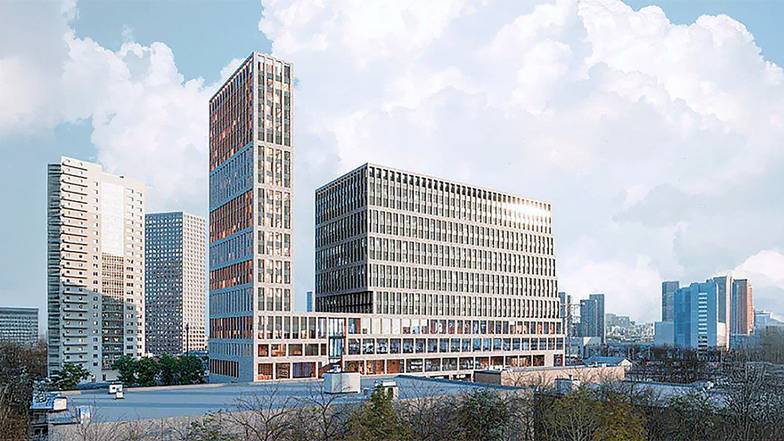  МНОГОФУНКЦИОНАЛЬНЫЙ ЦЕНТР «LEVEL WORK  НИЖЕГОРОДСКАЯ», КРОМЕ ОФИСОВ, СОДЕРЖИТ ОТЕЛЬ,  ТЕРМАЛЬНЫЙ КОМПЛЕКС,  ФИТНЕС, ТОРГОВУЮ ГАЛЕРЕЮ И ФУДКОРТ